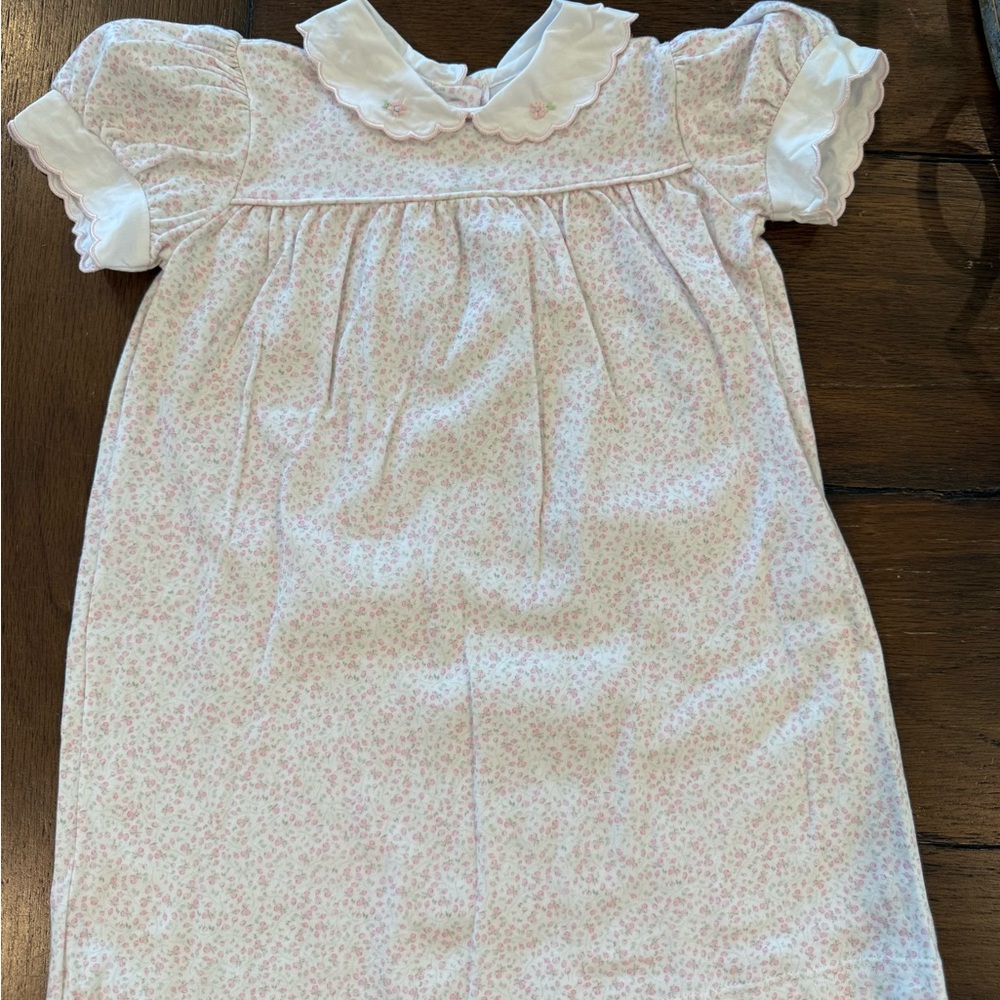 Lullaby set Charming Pink Floral Kids Dress